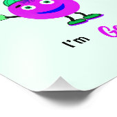 Niedlicher Rundkörper Fotodruck (Ecke)