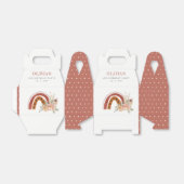 Niedlicher Rust Boho Bläschen Regenbogen jedes Alt Geschenkschachtel (Ungefaltet)
