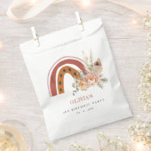 Niedlicher Rust Boho Bläschen Regenbogen jedes Alt Geschenktütchen (Ausgeschnitten)