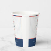 Niedlicher Rust unsere kleine Champ Baseball Babyd Pappbecher (Rechts)