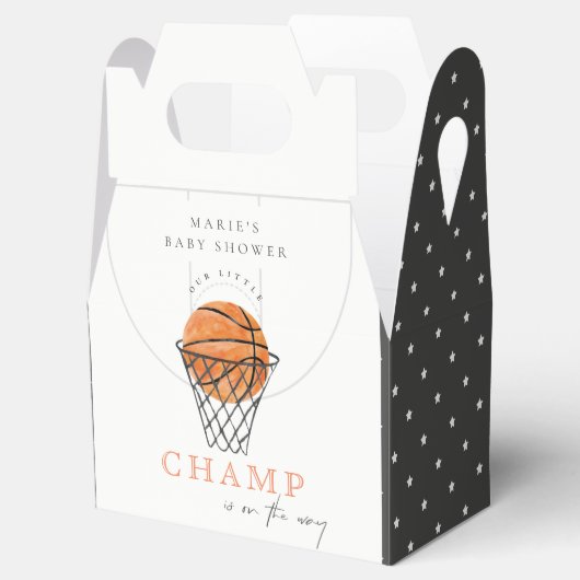 Niedlicher Rust unsere kleine Lampe Basketball Bab Geschenkschachtel (Geöffnet)