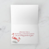 Niedlicher RV Camper Warmest wünscht Weihnachten (Innenseite)