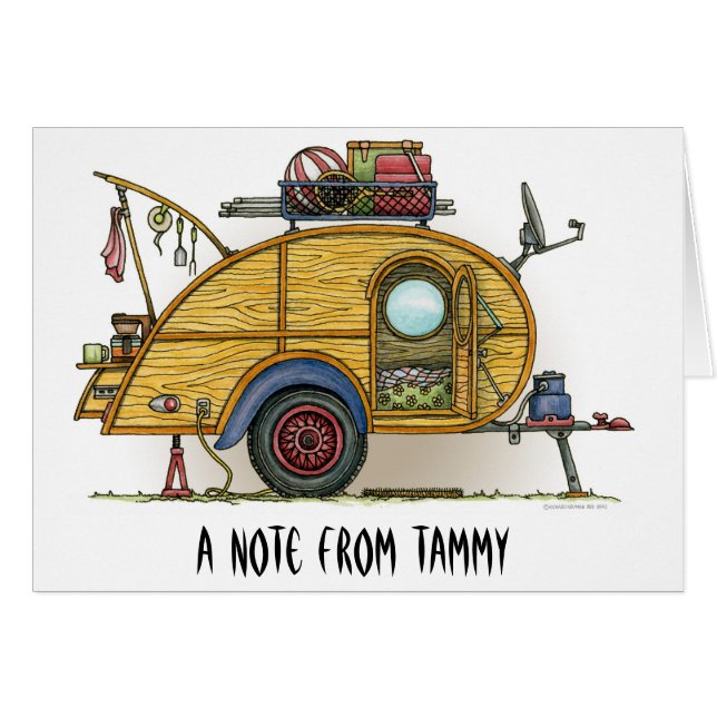 Niedlicher RV Vintager (Vorderseite (Horizontal))