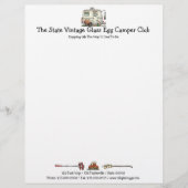 Niedlicher RV-Vintager Briefbogen (Vorderseite)