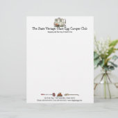 Niedlicher RV-Vintager Briefbogen (Stehend Vorderseite)