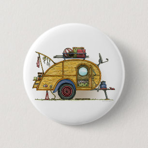 Niedlicher RV Vintager Button