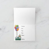 Niedlicher RV Vintager Camper Einladung (Innenseite)