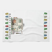 Niedlicher RV-Vintager Geschirrtuch (Horizontal)