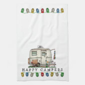 Niedlicher RV-Vintager Geschirrtuch (Vertikal)