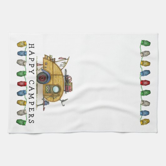 Niedlicher RV Vintager Handtuch (Horizontal)