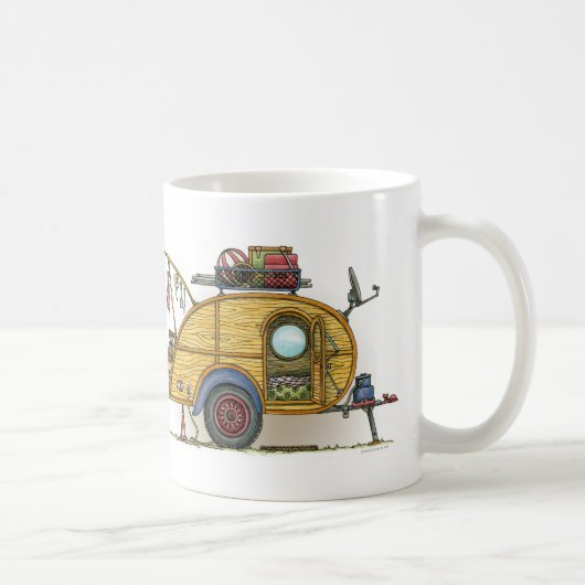Niedlicher RV Vintager Kaffeetasse (Rechts)