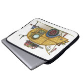 Niedlicher RV Vintager Laptopschutzhülle (Vorne Knopf)