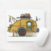 Niedlicher RV Vintager Mousepad (Mit Mouse)