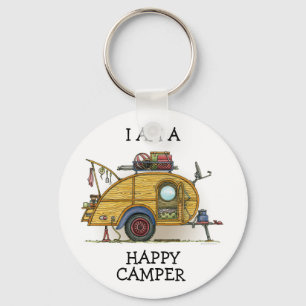 Niedlicher RV Vintager Schlüsselanhänger