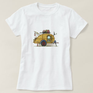 Niedlicher RV Vintager T-Shirt