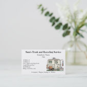 Niedlicher RV-Vintager Visitenkarte (Stehend Vorderseite)