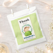 Niedlicher Safari-Affe Geburtstag Vielen Dank Geschenktütchen (Ausgeschnitten)