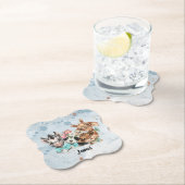 Niedlicher Safari Blauer Dschungel für Kinder Untersetzer (Vor Ort)