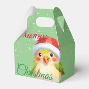 Niedlicher Safari-Vogel Weihnachtskostüm Geschenkschachtel