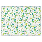 Niedlicher Saint Patrick's Day Green Balloons Fahn Tischdecke (Vorderseite (Horizontal))