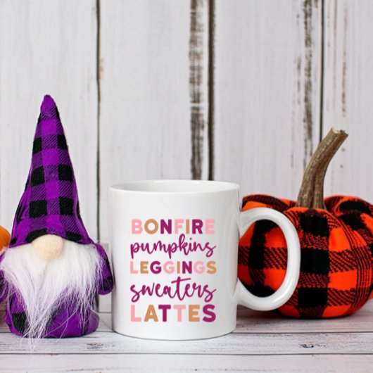 Niedlicher Saisonfall Bonfire Sweaters Pumpkins La Kaffeetasse