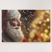 niedlicher Santa-Club für das neue Jahr Puzzle (Horizontal)