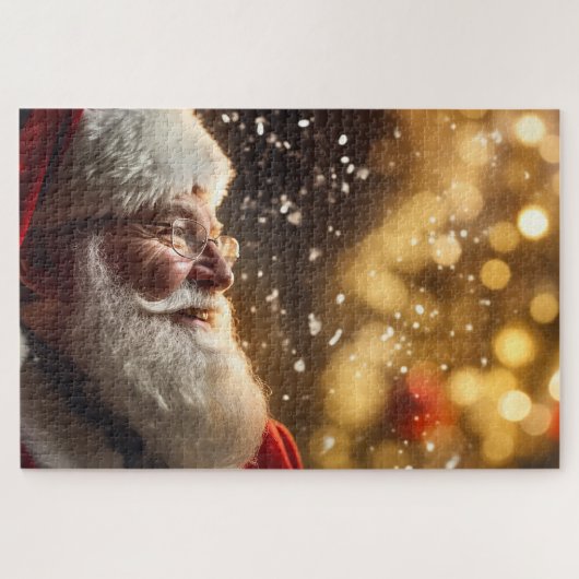 niedlicher Santa-Club für das neue Jahr Puzzle (Horizontal)