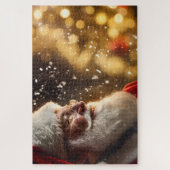 niedlicher Santa-Club für das neue Jahr Puzzle (Vertikal)