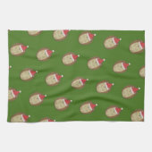 Niedlicher Santa Igel Geschirrtuch (Horizontal)