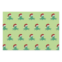 Niedlicher Santa Octopus