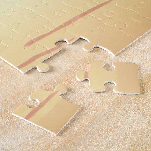 Niedlicher Santa Parrot Tropical Beach Weihnachten Puzzle (Seite)