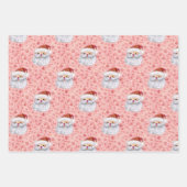 Niedlicher Santa Rosa Geschenkpapier Set (Vorderseite)