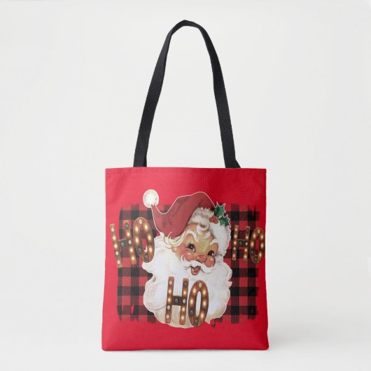 Niedlicher Santa Santa Santa Santa Santa Tasche (Vorderseite)