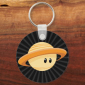 Niedlicher Saturn Planet Schlüsselanhänger (Vorderseite)