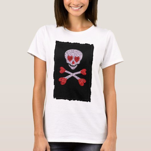 Niedlicher Schädel T-Shirt (Vorderseite)