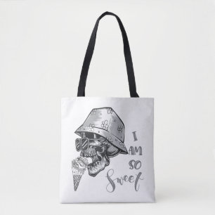 Niedlicher Schädel Tasche