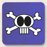 Niedlicher Schädel und Kreuzknochen