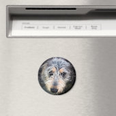 Niedlicher Schädelhund Magnet (In Situ (Geschirrspüler))