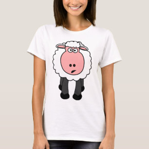 Niedlicher Schaf-Entwurf T-Shirt