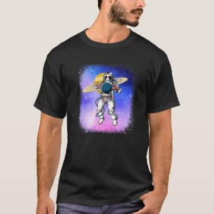 Niedlicher Schafadler Hund und Astronautenhelm Gal T-Shirt