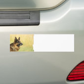 Niedlicher Schäferhund-Autoaufkleber Autoaufkleber (Auf Auto)