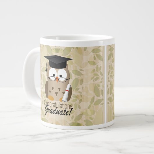 Niedlicher Schellfisch Jumbo-Tasse (Vorderseite Links)
