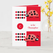 Niedlicher Schellfisch Roter Kindergeburtstag Karte (Gelbe Blume)