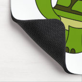 Niedlicher Schildkröte-Cartoon Mousepad (Ecke)