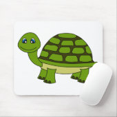 Niedlicher Schildkröte-Cartoon Mousepad (Mit Mouse)