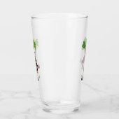 Niedlicher Schimpanse im Dschungel hängender Carto Glas (Rechts)