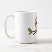 Niedlicher Schlaf-individuelle Name Kaffeetasse (Links)