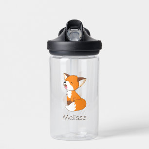 Niedlicher schlafender kleiner Fuchs Trinkflasche