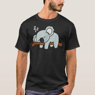 Niedlicher schlafender Koala-Bär T-Shirt