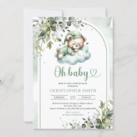 Niedlicher schlafender Teddybär geschlechtsneutral